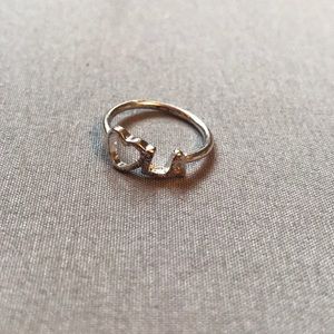 Brandy Melville Heart LA Ring